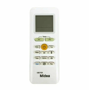 Nuevo reemplazo RG70A/BGEF para aire acondicionado Midea control remoto de aire acondicionado RG70C/BGEF - Imagen 1 de 4