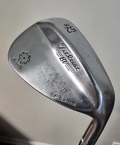Titleist Vokey SM5 Chrome Wedge 52°- 08 F Grind Steel Wedge Flex New Grip - Picture 1 of 8