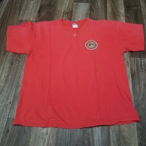 Vintage 60th Fighter Squadron Fighting Crows Farewell Tour Shirt Red 2008 XL - Picture 1 of 10