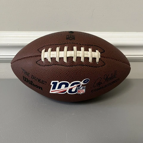 NFL 100th Anniversary Season Wilson The Duke Football Cover
