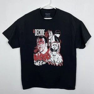 The Misfits Band T-Shirt Decade of Blood Sweat and Trash Horror Punk Mens Sz XL - Picture 1 of 8