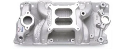 Edelbrock Performer RPM Air-Gap Intake Manifold 7501 Fits: SBC Chevy 327 350 Foto 1 de 4