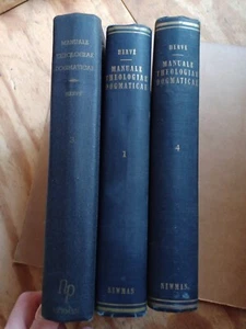 Herve MANUAL OF DOGMATIC THEOLOGY THEOLOGIA From Catholic Priest TRIDENTINE - Picture 1 of 10