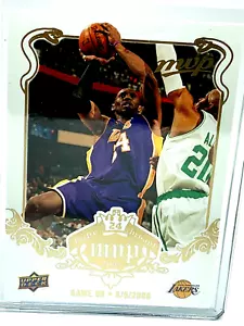 Tarjeta de baloncesto Kobe Bryant MVP 2008 juego 99 Los Angeles Lakers NBA cubierta superior - Imagen 1 de 6