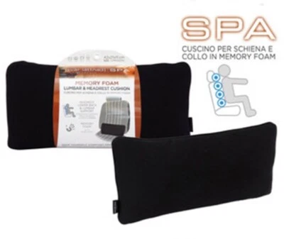 Cuscino Lombare in Memory Foam per Schiena Sedile Auto 42X21X11cm - Svar Lattnad - Immagine 1 di 4