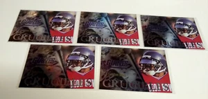 1997 Collector's Edge Masters Crucibles Football  #17 Tiki Barber LOT OF 5 - Picture 1 of 2