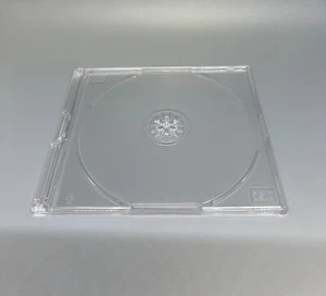 50 PCS NEW 5.2MM ULTRA SLIM DOUBLE (2) JEWEL CD CASES, CLEAR,BL115,FREE SHIPPING - Picture 1 of 2