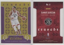 2015-16 Panini Excalibur Crusade Purple /60 DeMar DeRozan #6