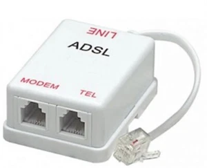 Filtro Adsl Tim Telecom + Cavo Telefonico 1 Metro + Adattatore - Foto 1 di 1