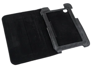 5901436781127 Etui czarne dedykowane do Samsung Galaxy Tab P3100 (skóra naturalna - Zdjęcie 1 z 7