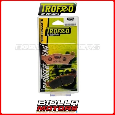 43027401 PASTIGLIE FRENO ANTERIORI TROFEO HUSABERG FE E ENDURO 400 1997 SINTERIZ Foto 1 de 4