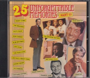 25 Unforgettable Memories Part III:DEAN MARTIN,THE FOUR ACES,DORIS DAY,F.SINATRA - Bild 1 von 5