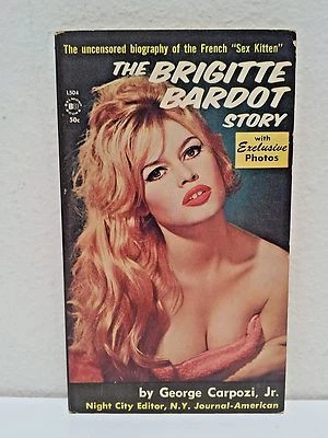 THE BRIGITTE BARDOT STORY (Belmont 1961) Vintage RARE 1st Print Paperback  - Image 1 of 4
