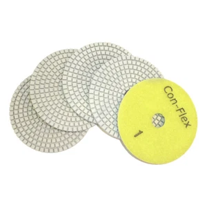 5" Con-Flex 5-Step Diamond Pads for Concrete - Picture 1 of 7