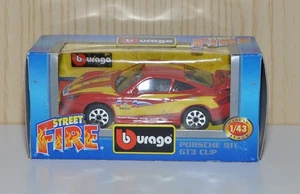 Burago 41860 Porsche 911 GT3 Cup Markiza rosso scala 1:43 Street Fire 2002 - Foto 1 di 7