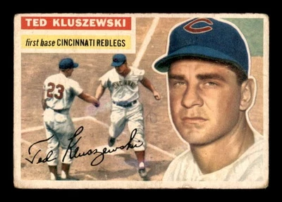 1956 Topps #25 Ted Kluszewski Fair X3585802 Foto 1 de 3