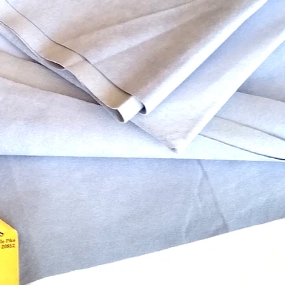 Periwinkle Blue Micro Suede Fabric 44" x 49" + 6" x 38" Bonus Piece - Image 1 of 4