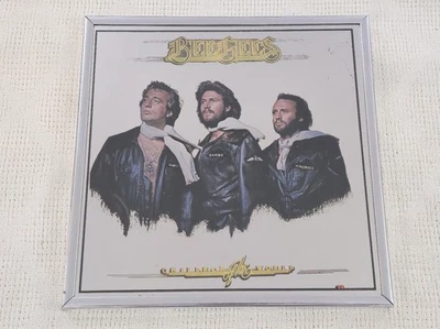 RARE The Bee Gees "Children of the World" 1976 RSO Records Promo Mirror 12x12! - Image 1 of 4
