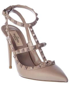 Valentino Rockstud Caged 100 Leather Pump Women's - Picture 1 of 5