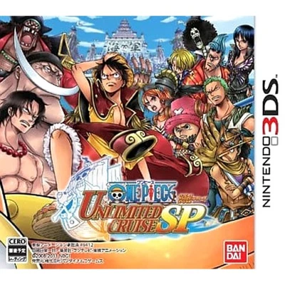 One Piece Unlimited Cruise SP Nintendo 3DS NTSC-J CIB Digital Manual - Image 1 of 4