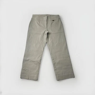 Pantalones capri para mujer INC International Concepts talla 6 beige tiro medio pantalones Foto 1 de 4