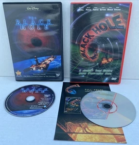 Das Schwarze Loch beide DVD-Versionen (Disney + Anchor Bay) schwarz & rot Hülle, Einsatz - Bild 1 von 13
