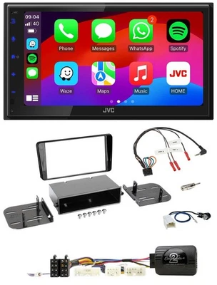 JVC Bluetooth USB Lenkrad 2DIN DAB Autoradio für Subaru BRZ 2017-2020 - Bild 1 von 4