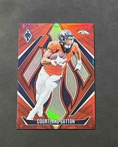 2024 Panini Phoenix #29 Courtland Sutton Red Prizm /99 - Picture 1 of 3