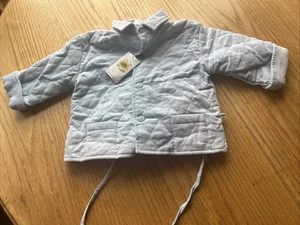 Baby Junge Mütze und blau Cord Knopfleiste Jacke Kleinkind 18-24 Monate Neu mit Etikett - Bild 1 von 13
