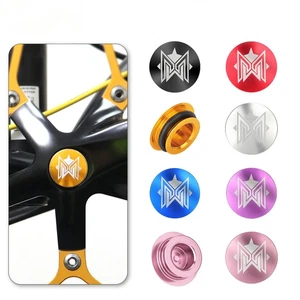 2/PCS Fahrrad MTB Rennrad Aluminiumlegierung Kurbel Staubdicht Stecker Kurbelkappe Abdeckungen - Bild 1 von 11