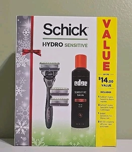 NEW Schick Hydro Sensitive Shave Gift Set Sealed Shower Kit - Picture 1 of 2