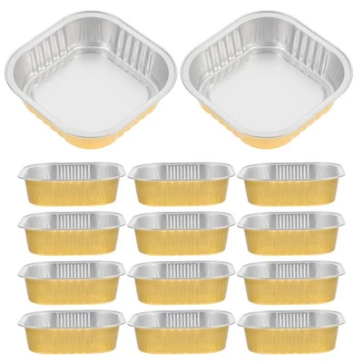  20 Pcs Einweg Backform Backbleche Für Backofen Kuchenformen Aus Aluminium - Bild 1 von 4