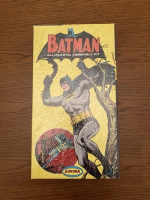 NOS Vintage 1964 AURORA BATMAN MODEL KIT IN SEALED ORIGINAL BOX (NO. 467 - 149) - Image 1 of 4
