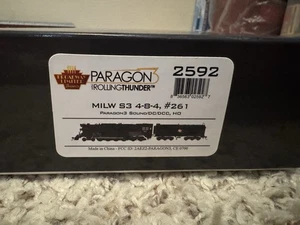 Broadway Limited 2592 HO Paragon 3 Milwaukee Road S3 4-8-4  #261 - Picture 1 of 6
