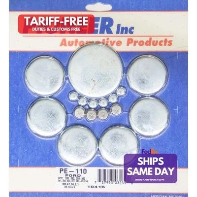 Pioneer PE-110, Kit 390 Fits Ford Freeze Plug Kit High Performance & Racing Part - Image 1 of 4