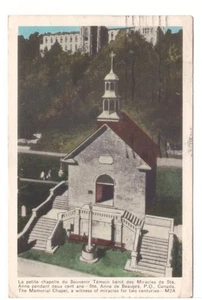 Memorial Chapel, Ste-Anne-De-Beaupre, Quebec Vintage 1953 PECO Postcard - Picture 1 of 2