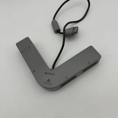 Genuine Sony PlayStation 1 PS1 4-Player Multitap Slot Converter SCPH-1070 - Image 1 of 3
