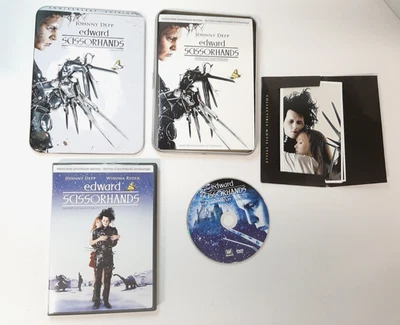 Edward Scissorhands Anniversary Edition *Collector's Tin* DVD 2005 - Image 1 of 2