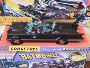 2024 Reissued Corgi MATTE Black Exclusive Club Member 1966 Batmobile (267) - Picture 1 of 9