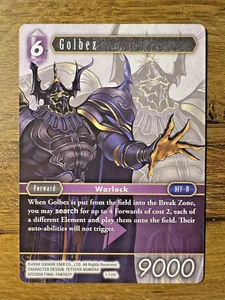Final Fantasy TCG Opus 1 - Golbez 1-135L *NON-FOIL* Legend Card FFIV - Picture 1 of 2