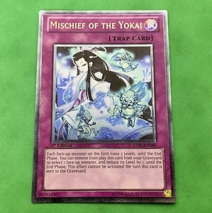 Yu-Gi-Oh! Mischief of the Yokai STBL-EN089 Ultimative seltene 1. Auflage Nr neuwertig - Bild 1 von 5