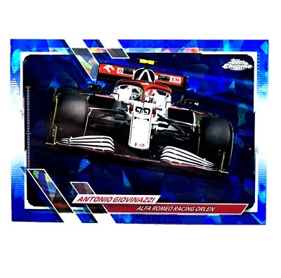 2021 Topps Chrome Sapphire Formula 1 F1 Antonio Giovinazzi #111 - Image 1 of 2
