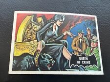 Batman Robin Joker Card 1966 Periodical TCG Topps DC Comics rc #26 Cat Woman vtg