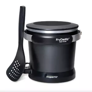 Presto FryDaddy Electric Deep Fryer, Black 05420 - Picture 1 of 5
