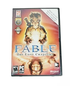 Fable The Lost Chapters PC CD ROM Game Lionhead Hack N Slash CDs manual Case - Picture 1 of 5