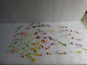 Shad Dart Jig heads 60+ Small Fishing Hooks Lures Bait Tackles - Picture 1 of 5
