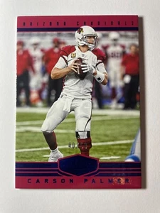 2017 Panini Plates & Patches NFL Blue Carson Palmer Cardinals /50 Card - Picture 1 of 2