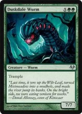 DUSKDALE WURM X 4 E/X+ EVENTIDE MAGIC THE GATHERING