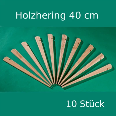 Zelthheringe 40 cm 10 Stück Holzheringe Sandhering Zelt Hering Schnurhaken Tipi