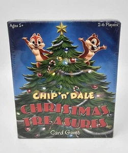 Disney Chip n Dale Christmas Treasures Funko Signature Games Card Board Game New - Picture 1 of 4